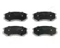 Комплект тормозных колодок, дисковый тормоз JAPANPARTS PA528AF (фото 1)