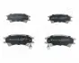 Комплект тормозных колодок, дисковый тормоз JAPANPARTS PA583AF (фото 1)