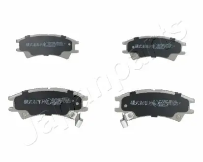 Комплект тормозных колодок, дисковый тормоз JAPANPARTS PA583AF