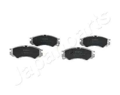 Комплект тормозных колодок, дисковый тормоз JAPANPARTS PA585AF