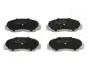 Комплект тормозных колодок, дисковый тормоз JAPANPARTS PA601AF (фото 1)