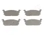 Комплект тормозных колодок, дисковый тормоз JAPANPARTS PA602AF (фото 1)
