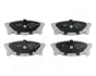 Комплект тормозных колодок, дисковый тормоз JAPANPARTS PA603AF (фото 1)