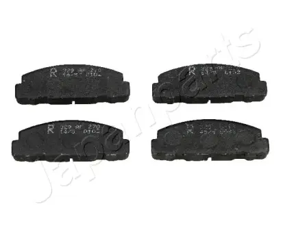 Комплект тормозных колодок, дисковый тормоз JAPANPARTS PA604AF