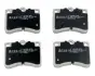 Комплект тормозных колодок, дисковый тормоз JAPANPARTS PA605AF (фото 1)