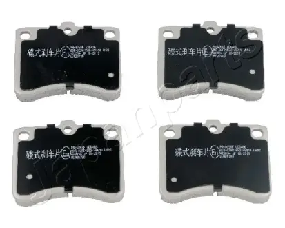 Комплект тормозных колодок, дисковый тормоз JAPANPARTS PA605AF