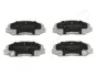 Комплект тормозных колодок, дисковый тормоз JAPANPARTS PA607AF (фото 1)