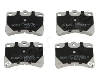 Комплект тормозных колодок, дисковый тормоз JAPANPARTS PA608AF