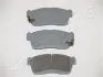 Комплект тормозных колодок, дисковый тормоз JAPANPARTS PA612AF (фото 1)