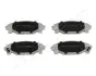 Комплект тормозных колодок, дисковый тормоз JAPANPARTS PA699AF (фото 1)
