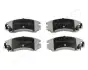 Комплект тормозных колодок, дисковый тормоз JAPANPARTS PA703AF (фото 1)