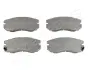Комплект тормозных колодок, дисковый тормоз JAPANPARTS PA708AF (фото 1)