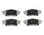 Комплект тормозных колодок, дисковый тормоз JAPANPARTS PA799AF (фото 1)
