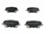 Комплект тормозных колодок, дисковый тормоз JAPANPARTS PA800AF (фото 1)