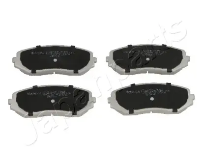 Комплект тормозных колодок, дисковый тормоз JAPANPARTS PA802AF