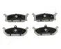 Комплект тормозных колодок, дисковый тормоз JAPANPARTS PA804AF (фото 1)