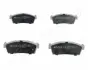 Комплект тормозных колодок, дисковый тормоз JAPANPARTS PA825AF (фото 1)