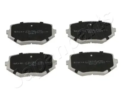 Комплект тормозных колодок, дисковый тормоз JAPANPARTS PA893AF
