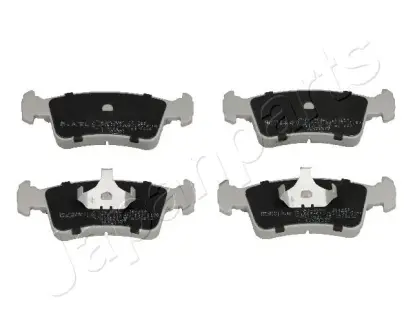 Комплект тормозных колодок, дисковый тормоз JAPANPARTS PA898AF