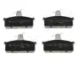 Комплект тормозных колодок, дисковый тормоз JAPANPARTS PA899AF (фото 1)
