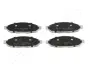 Комплект тормозных колодок, дисковый тормоз JAPANPARTS PA922AF (фото 1)
