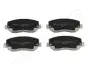 Комплект тормозных колодок, дисковый тормоз JAPANPARTS PA924AF (фото 1)