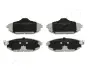 Комплект тормозных колодок, дисковый тормоз JAPANPARTS PAH01AF (фото 1)