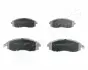 Комплект тормозных колодок, дисковый тормоз JAPANPARTS PAH02AF (фото 1)