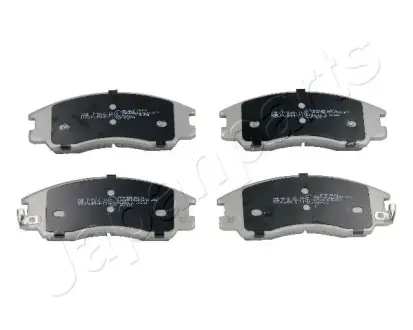 Комплект тормозных колодок, дисковый тормоз JAPANPARTS PAH06AF