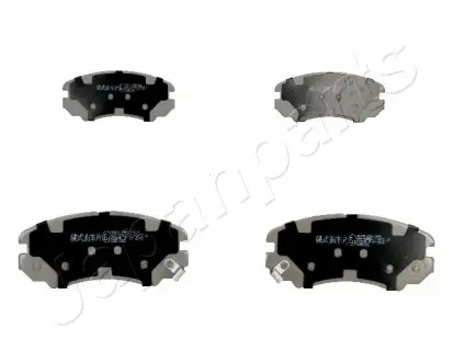Комплект тормозных колодок, дисковый тормоз JAPANPARTS PAH10AF