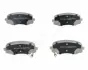 Комплект тормозных колодок, дисковый тормоз JAPANPARTS PAH12AF (фото 1)