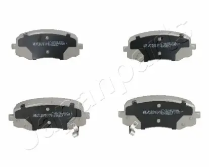 Комплект тормозных колодок, дисковый тормоз JAPANPARTS PAH12AF