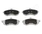 Комплект тормозных колодок, дисковый тормоз JAPANPARTS PAH13AF (фото 1)