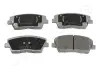 KIA Комплект гальмівних колодок STINGER (CK) 2.0 T-GDI 17- JAPANPARTS PAK34AF (фото 1)