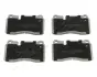 Комплект тормозных колодок, дисковый тормоз JAPANPARTS PAL06AF (фото 1)