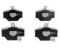 Комплект тормозных колодок, дисковый тормоз JAPANPARTS PAM00AF (фото 1)