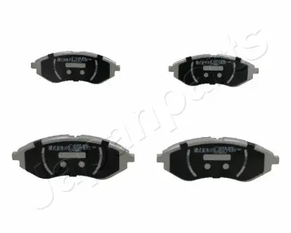 Комплект тормозных колодок, дисковый тормоз JAPANPARTS PAW07AF
