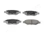 Комплект тормозных колодок, дисковый тормоз JAPANPARTS PP007AF (фото 1)