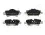 Колодки гальмівні задні MINI MINI COOPER 1.2-2.0 2013- JAPANPARTS PP0118AF (фото 1)