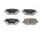 Комплект тормозных колодок, дисковый тормоз JAPANPARTS PP013AF (фото 1)