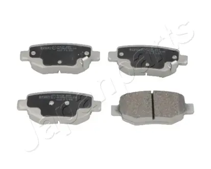 Комплект тормозных колодок, дисковый тормоз JAPANPARTS PP013AF
