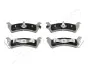 Комплект тормозных колодок, дисковый тормоз JAPANPARTS PP019AF (фото 1)