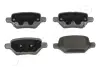 CHEVROLET Комплект гальмівних накладок TRAX 1.8 AWD 13-, OPEL MOKKA X 1.6 CDTI 15- JAPANPARTS PP0405AF (фото 1)
