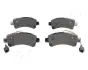 CITROEN гальмівні колодки задн (з датчик) Jumper,Fiat Ducato, Peugeot 06- JAPANPARTS PP0617AF (фото 1)