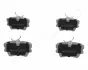 VW Тормозные колодки задн (овал).T4 JAPANPARTS PP0926AF (фото 1)