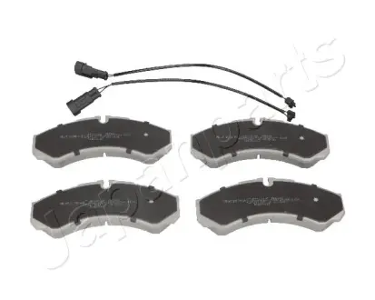 Комплект тормозных колодок, дисковый тормоз JAPANPARTS PP100AF