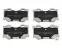 Комплект тормозных колодок, дисковый тормоз JAPANPARTS PP105AF (фото 1)