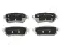 Комплект тормозных колодок, дисковый тормоз JAPANPARTS PP107AF (фото 1)