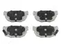Комплект тормозных колодок, дисковый тормоз JAPANPARTS PP122AF (фото 1)