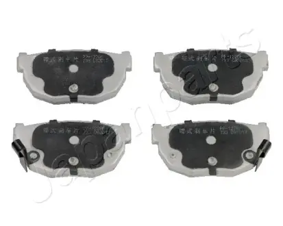 Комплект тормозных колодок, дисковый тормоз JAPANPARTS PP122AF